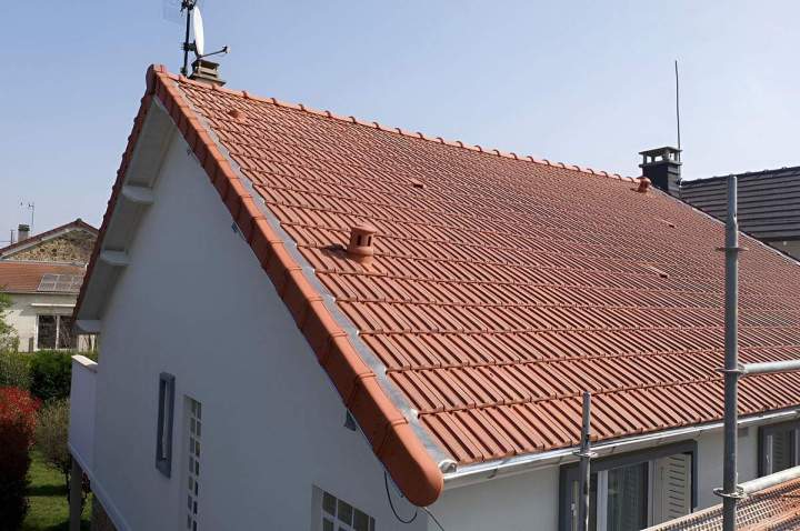 Toiture en tuile Courbevoie