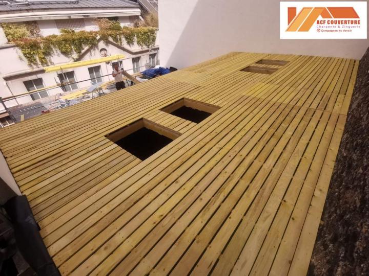 Travaux de charpente Courbevoie 