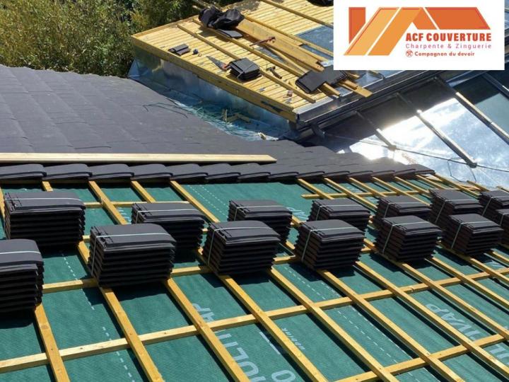 Travaux de surélévation de toiture Courbevoie