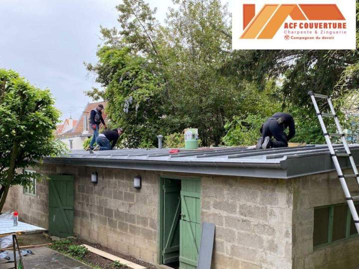 Travaux de zinguerie Courbevoie